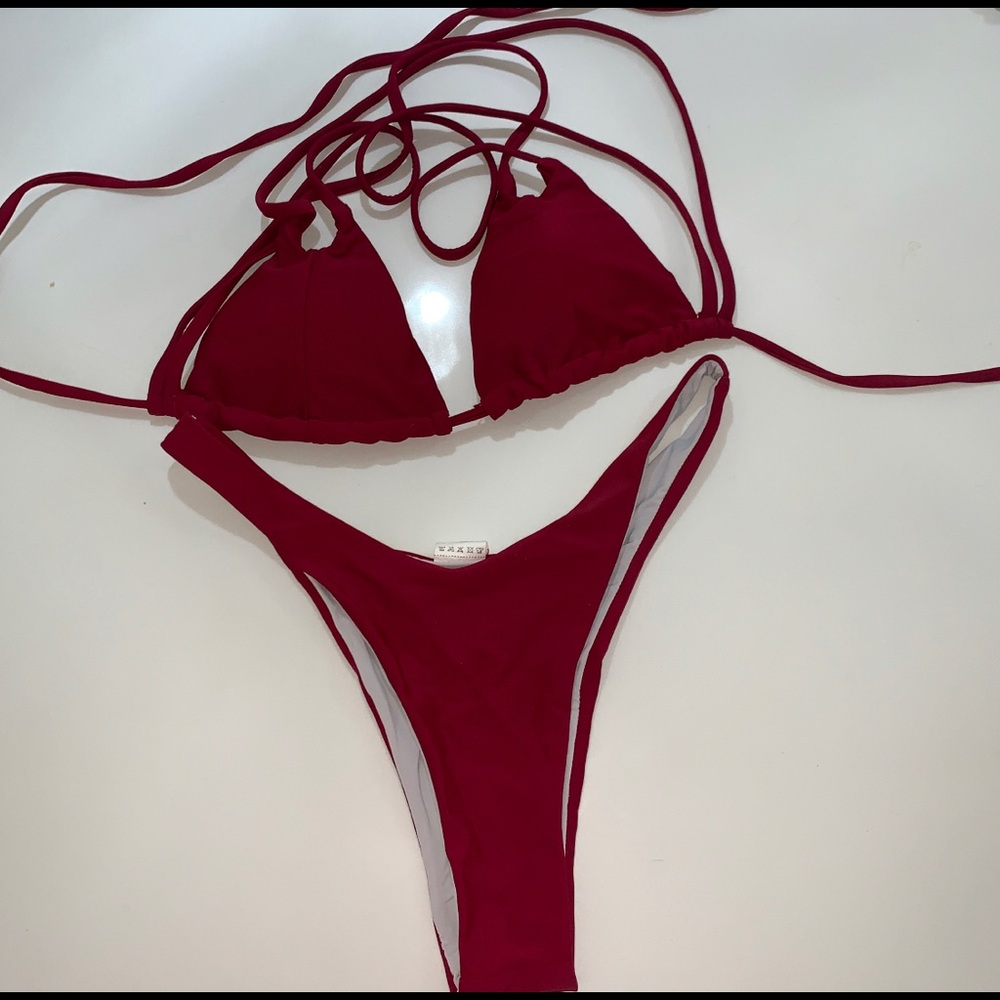 High waisted bikini
